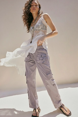 Free People We The Free Tahiti Cargo Pants Ashblown