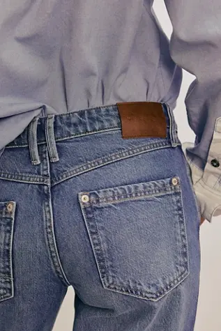 Free People We The Free Tennessee Low-Rise Boyfriend Jeans Cowboy Romance