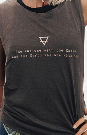 Free Spirit Earth Girl Organic Cotton Bamboo Yoga Top