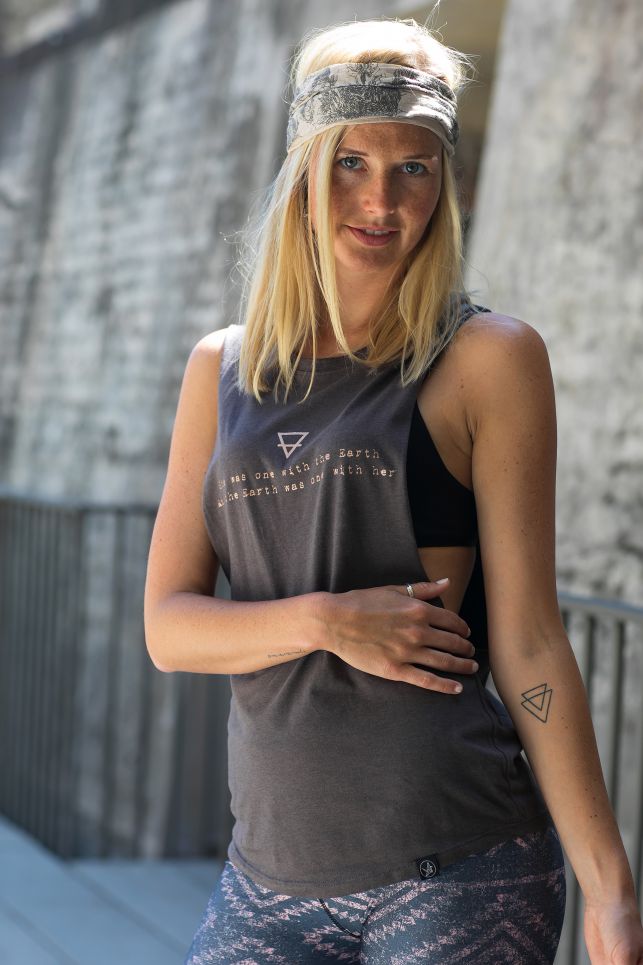 Free Spirit Earth Girl Organic Cotton Bamboo Yoga Top