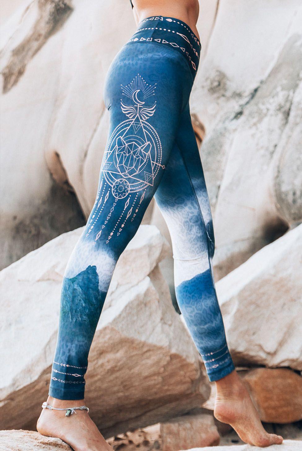 free spirit Eco Leggings Pachamama Print