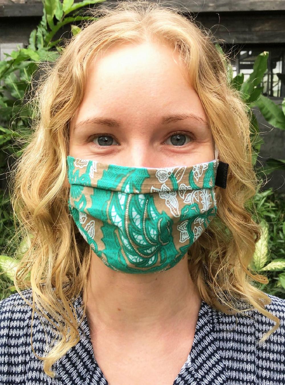 free spirit "Kartika" Organic Cotton Face Mask