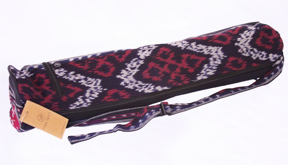 Free Spirit "Kintamani" Handwoven Yoga Mat Bag