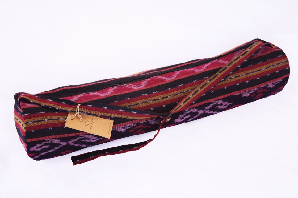 Free Spirit "Lovina" Handwoven Yoga Mat Bag