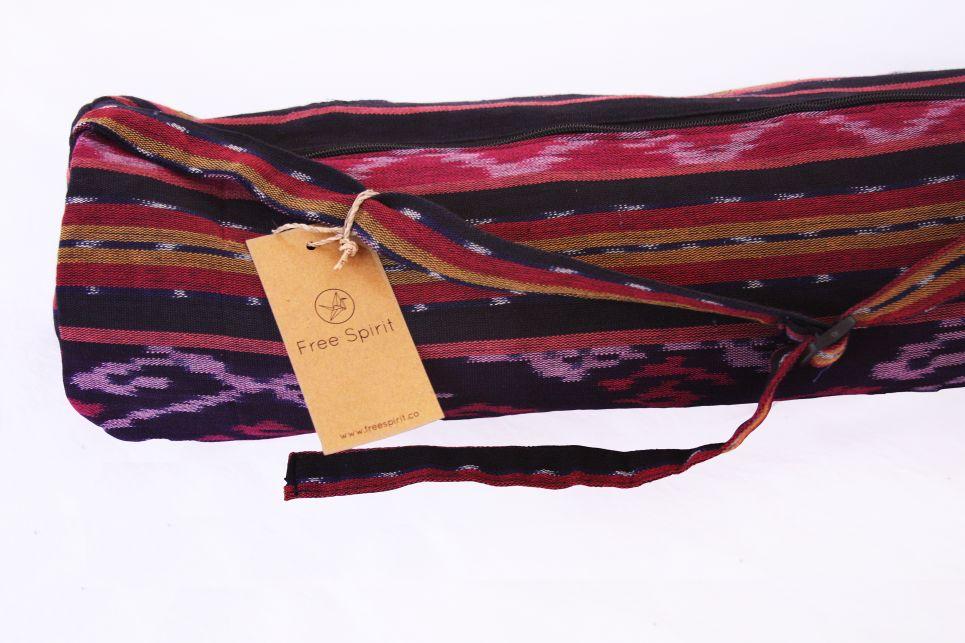 Free Spirit "Lovina" Handwoven Yoga Mat Bag