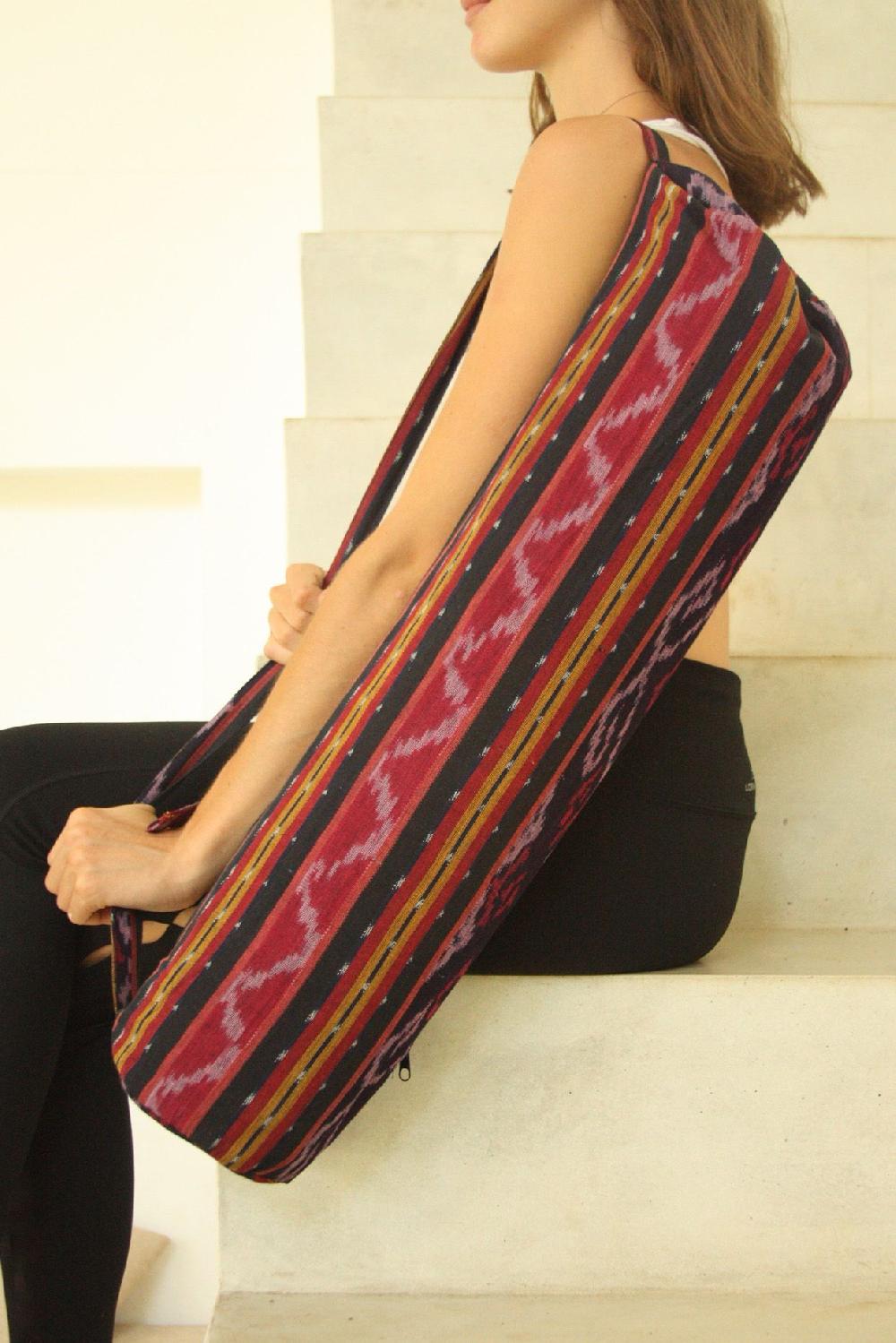 free spirit "Lovina" Handwoven Yoga Mat Bag