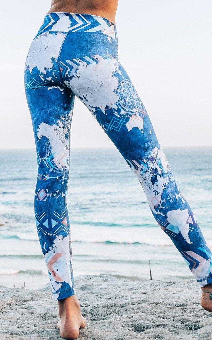 Free Spirit *NEW* Eco Leggings Wanderlust Print