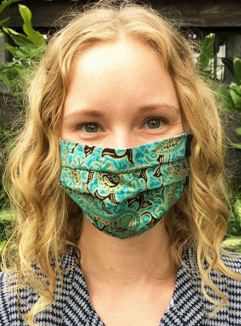 free spirit "Parvati" Organic Cotton Face Mask