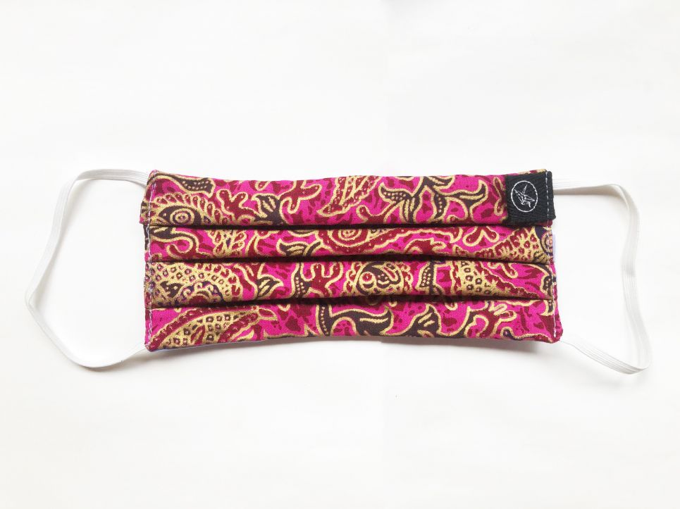 Free Spirit "Prisha" Organic Cotton Face Mask