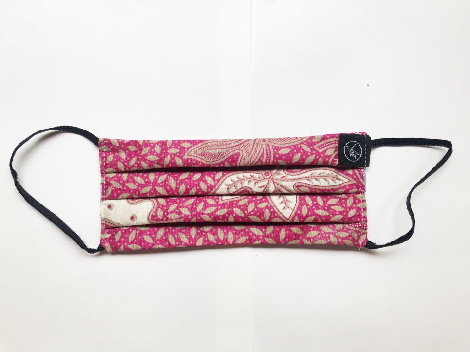 Free Spirit "Saraswati" Organic Cotton Face Mask