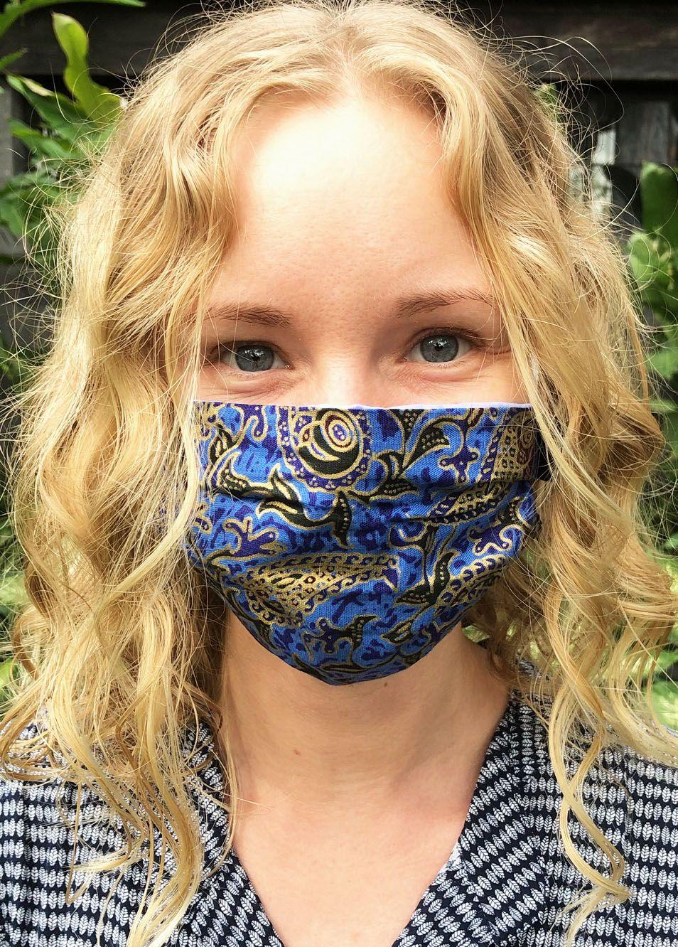 free spirit "Sita" Organic Cotton Face Mask