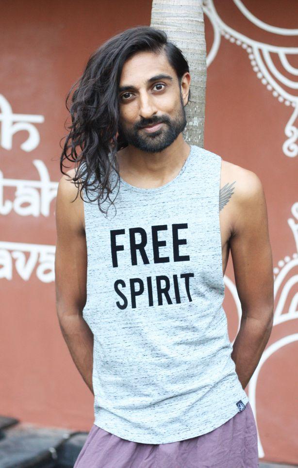 free spirit FREE SPIRIT Unisex Tank Organic Cotton Yoga Top
