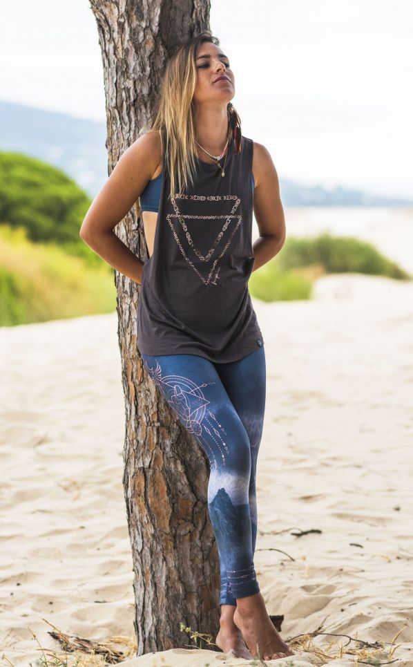 Free Spirit *NEW* Himba Tank Organic Cotton Bamboo Yoga Top