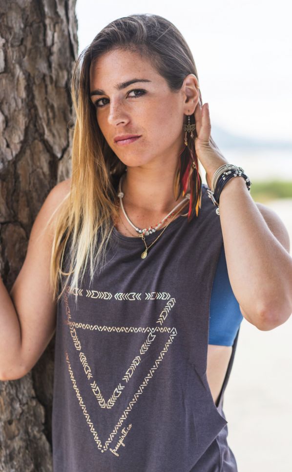 free spirit *NEW* Himba Tank Organic Cotton Bamboo Yoga Top