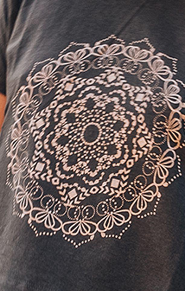 Free Spirit *NEW* Isha Mandala Boxy Tee Organic Cotton/Bamboo