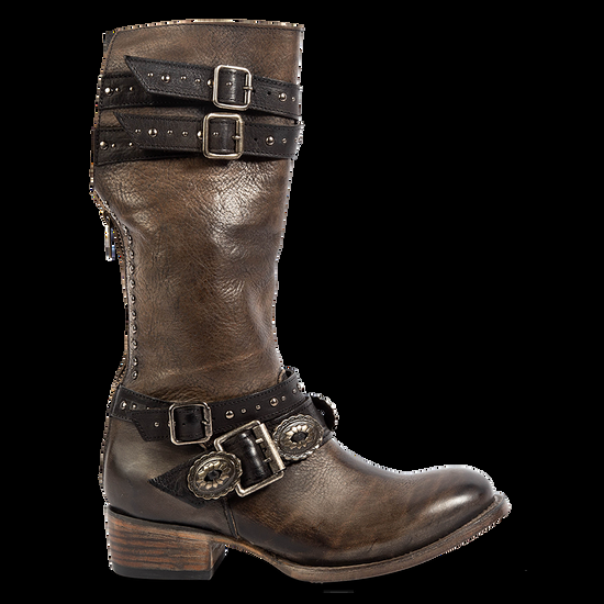 Freebird Garrison - Black Distressed