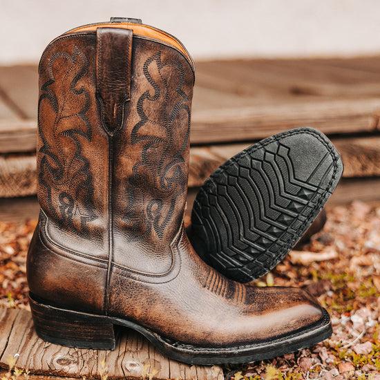 freebird James - Grey Distressed