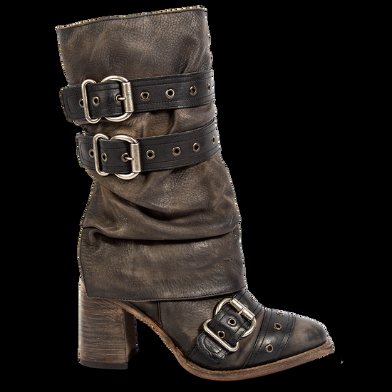 Freebird Jermaine - Black Distressed