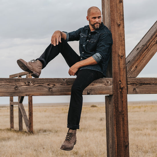 Freebird Leavenworth - Brown Distressed