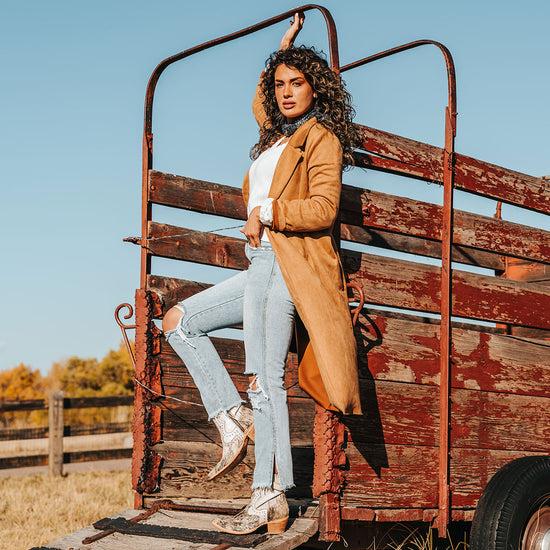 Freebird Morgan - Beige Pony Multi