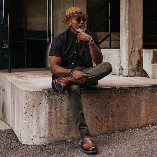 Freebird Railroad - Brown Distressed