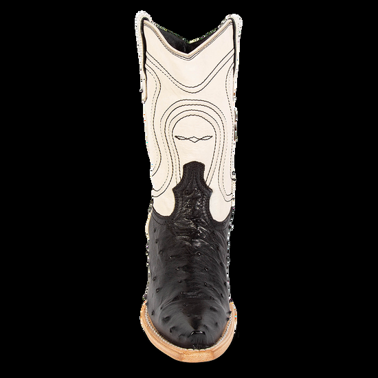 Freebird Warrick - Black Ostrich Multi