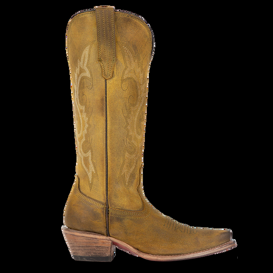 Freebird Woodland - Olive Suede