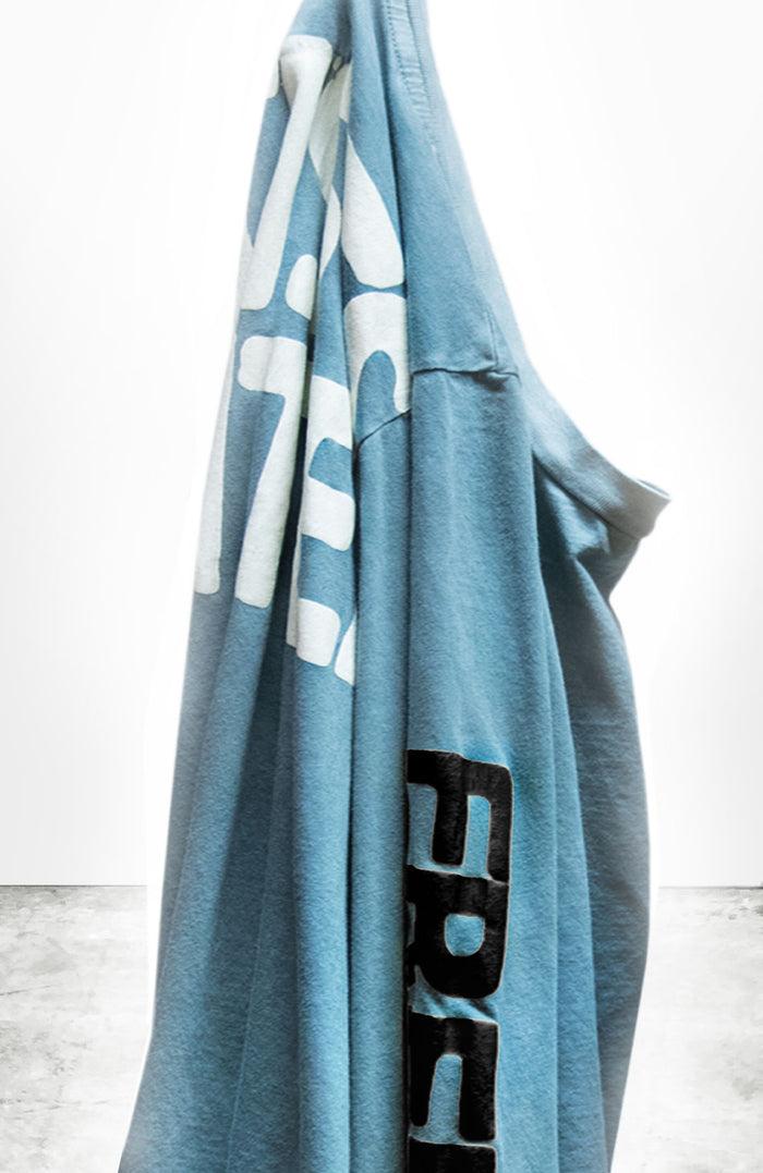 freecity ARTISTSWANTED SUPERVINTAGE longsleeve t - bluemachine