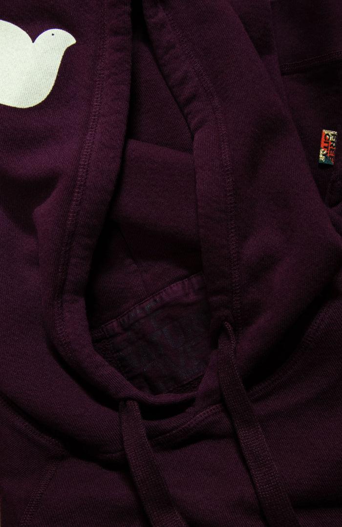 Freecity BASICGOODNESS LIGHT TERRY/FLUFF Hoodie - Eggsplant