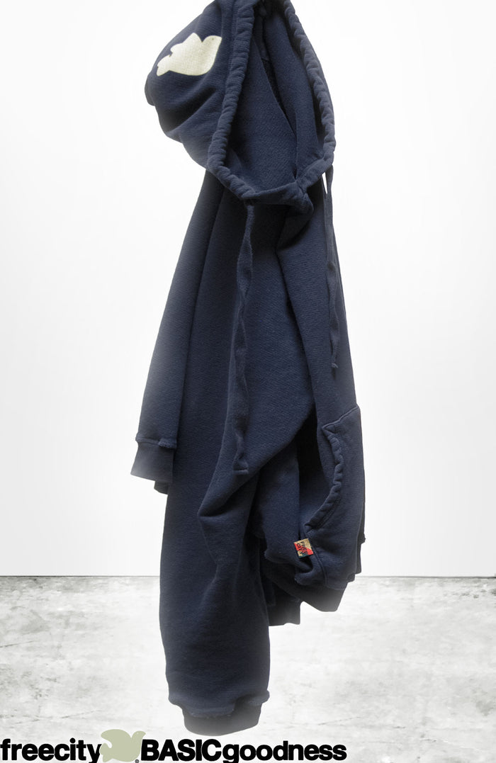 freecity BASICGOODNESS LIGHT TERRY/FLUFF hoodie - moonshrooms