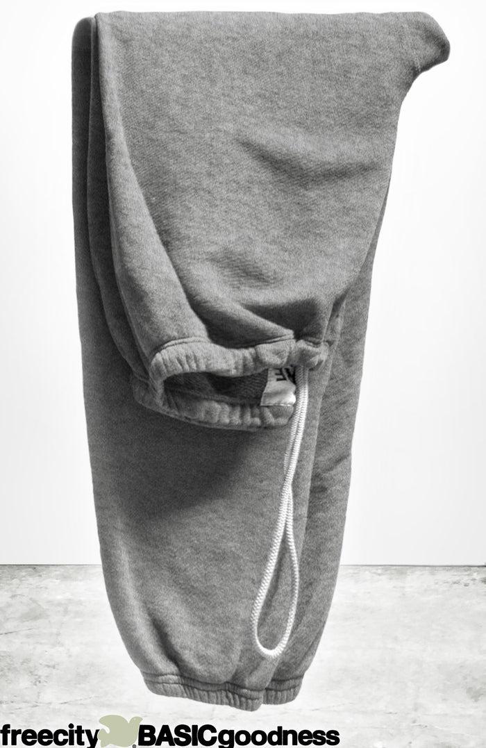 freecity BASICGOODNESS light-terry/fluff OG sweatpant - heatheryumm