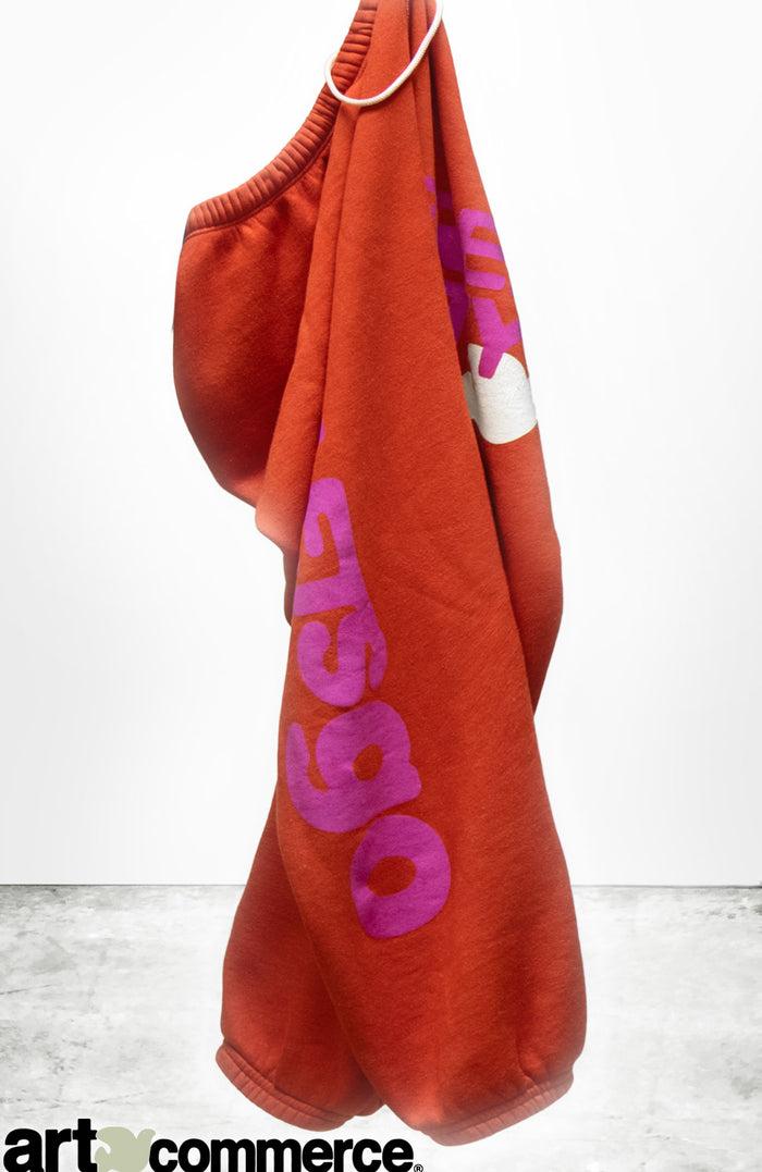 Freecity CIRCA'99 OG LETSGO OLDSCHOOL POLYBLEND/FLUFF Sweat - Orange Machine