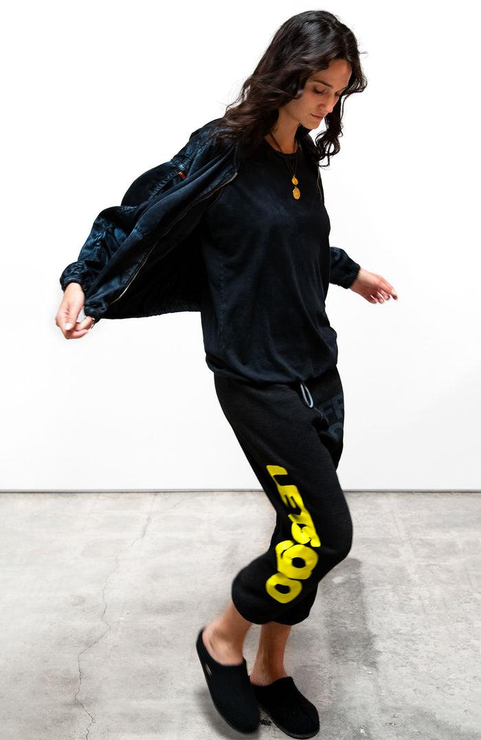 Freecity CIRCA'99 OG LETSGO OLDSCHOOL POLYBLEND/FLUFF Sweat - Blackspace