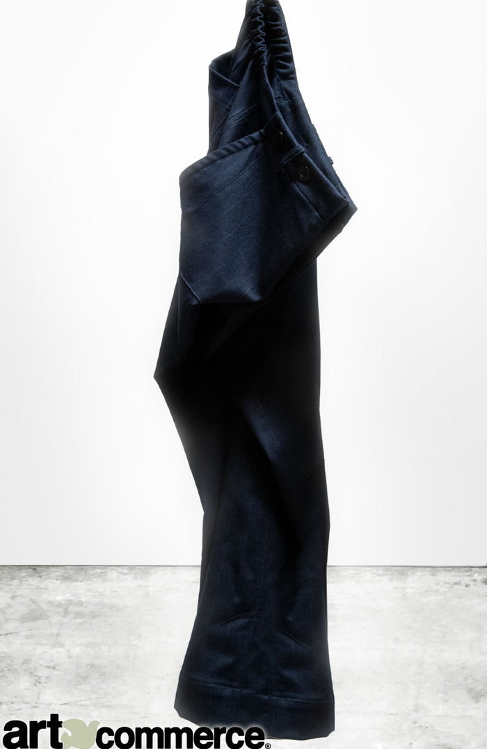 Freecity FAVOLAMOVE CASHMERE BLEND FRENCH SAILOR PANT - Deeply Navy