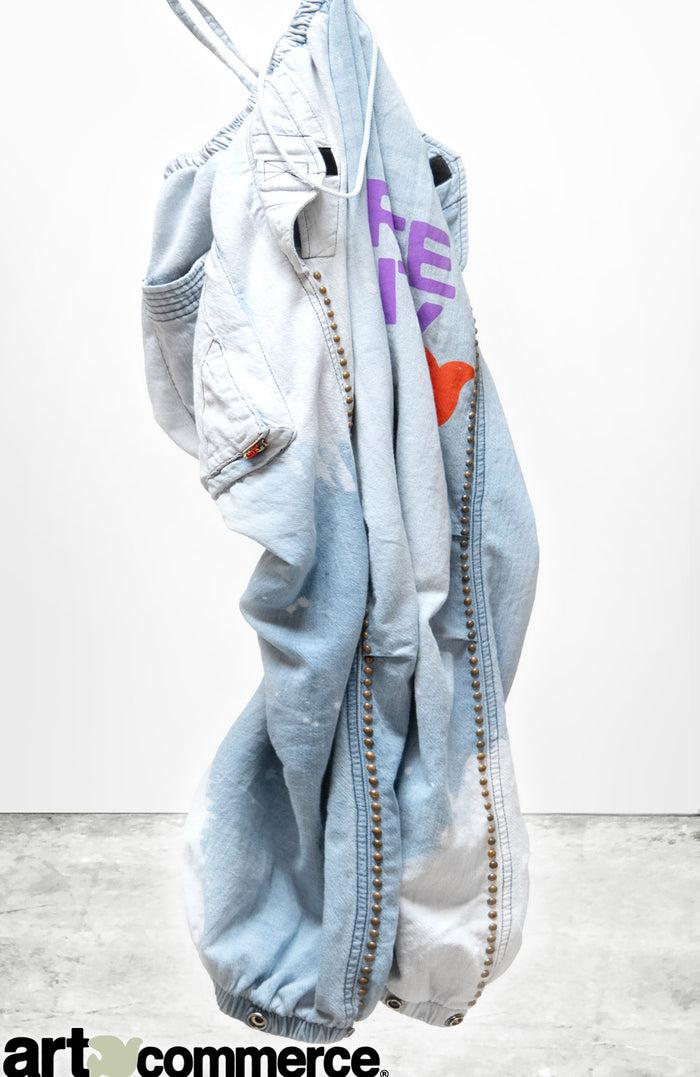 Freecity FREECITY CANYONKID HOME/STUD JAPANESE INDIGO FLAP/SNAP CLOUD Pant - Superfadeout/cloud