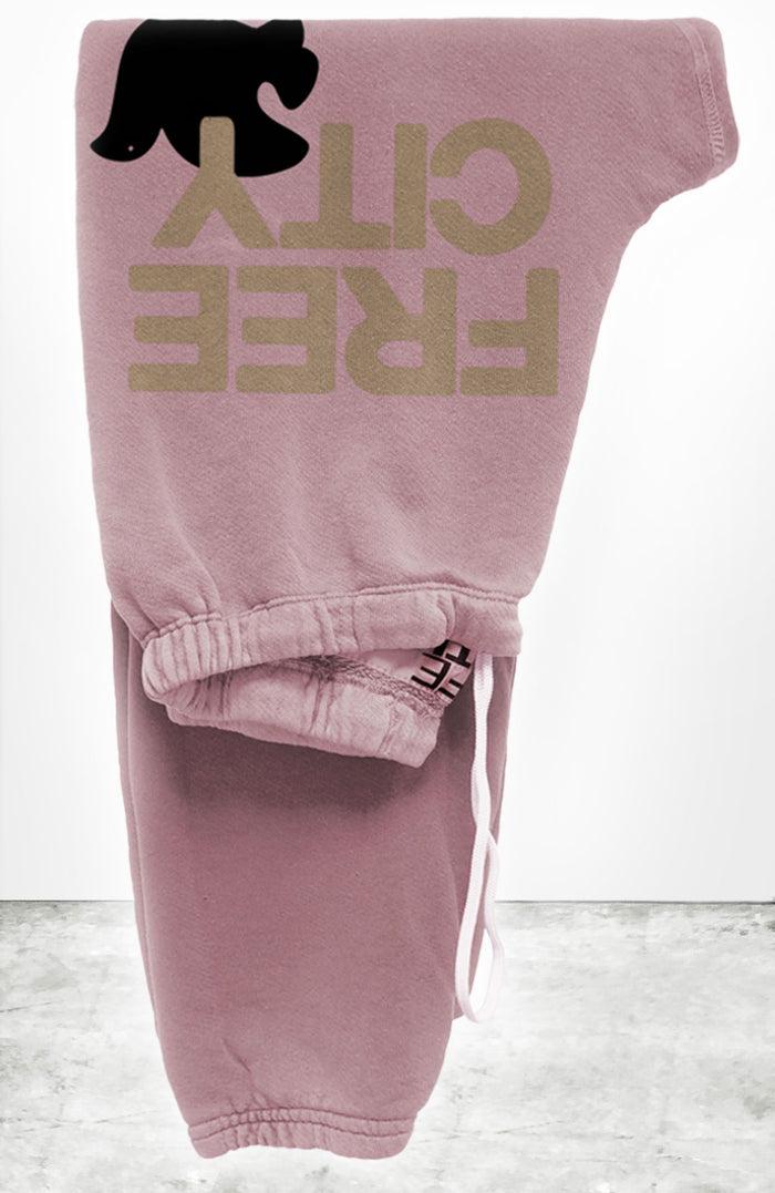 freecity FREECITY sweatpant - ballerina golden