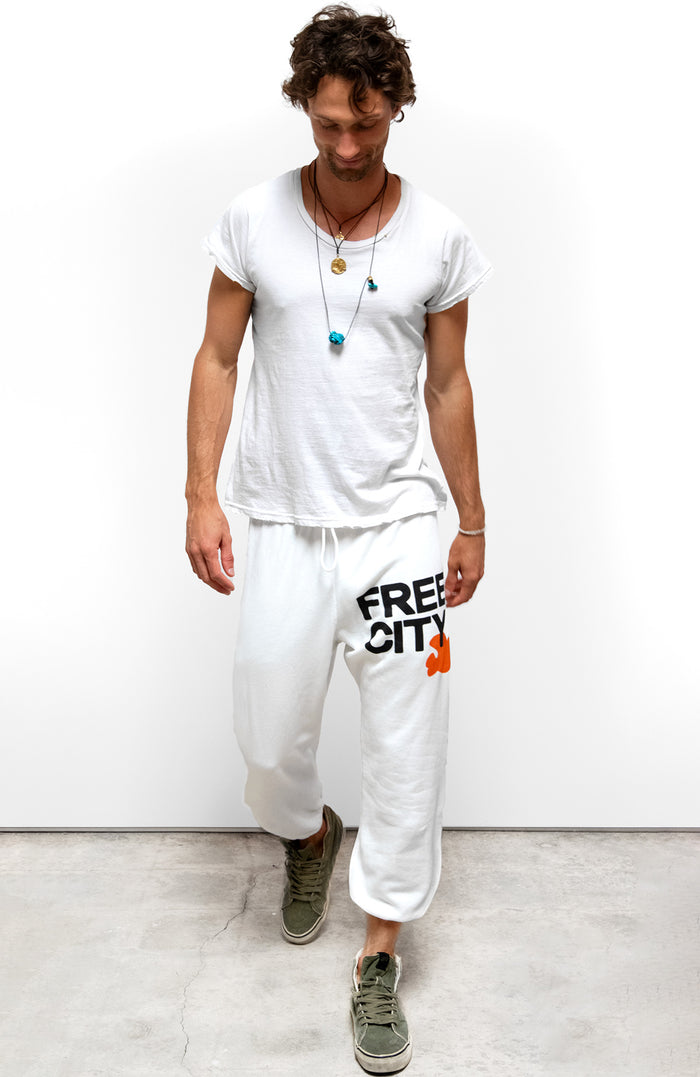 Freecity FREECITY Sweatpant - Chalk Orange