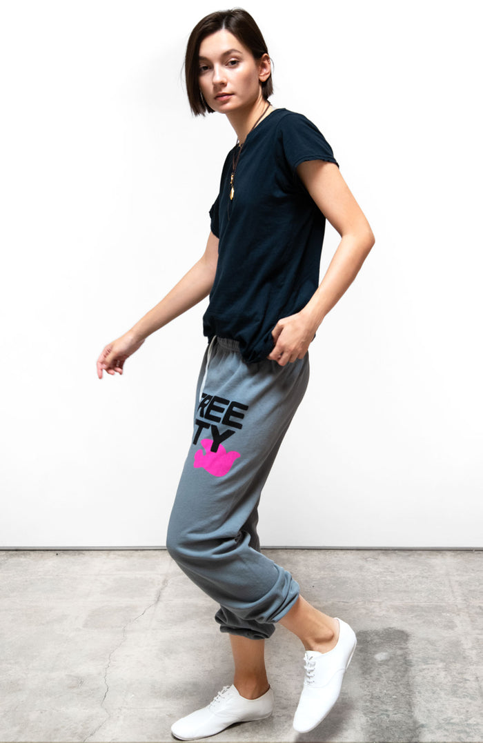 freecity FREECITY sweatpant - grayart