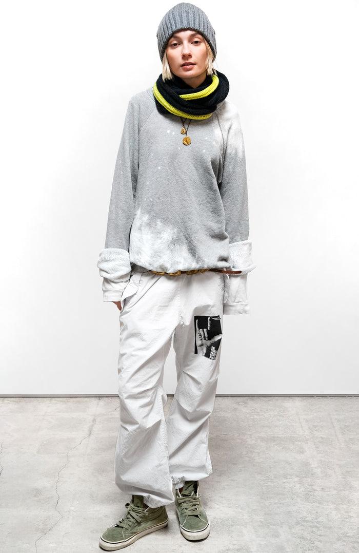 freecity LUCKY RABBIT sweatshirt - bleachout rabbit