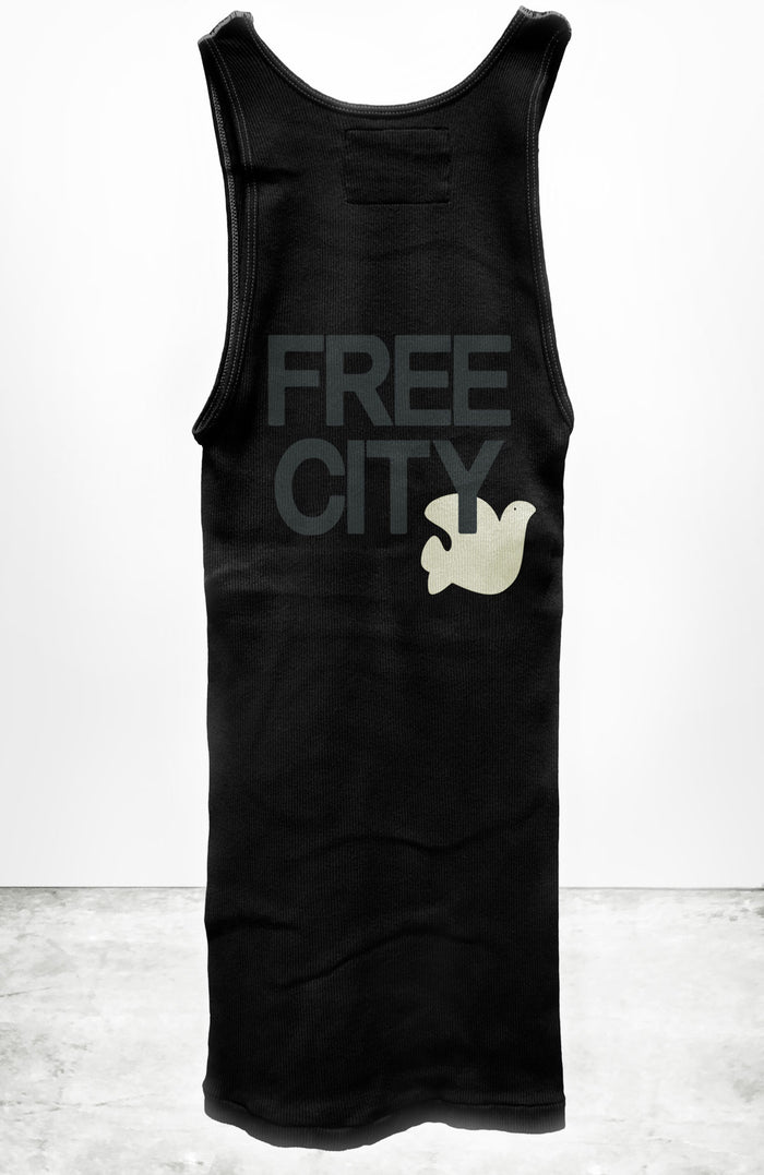 freecity FREECITY RTU/1999 SUPERVINTAGE TANK - blackspace