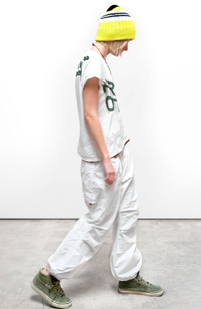 freecity FREECITY "the Doing Of It Is The Being Of It" SUPERVINTAGE Shortsleeve T - Laundry Whites