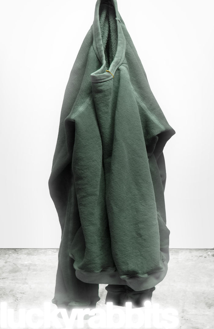 freecity LUCKY RABBIT sweatshirt - surplusgreens rabbit