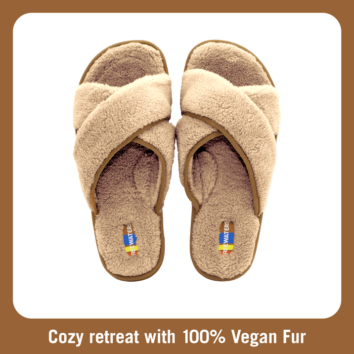 Freewaters Cuddles Cloud9 House Shoes Tan