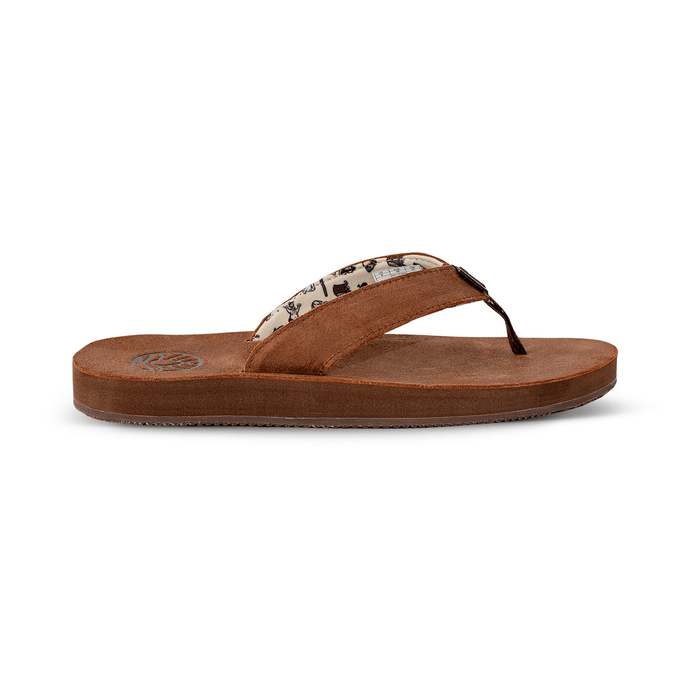 freewaters Lady Dillon Sandals Brown