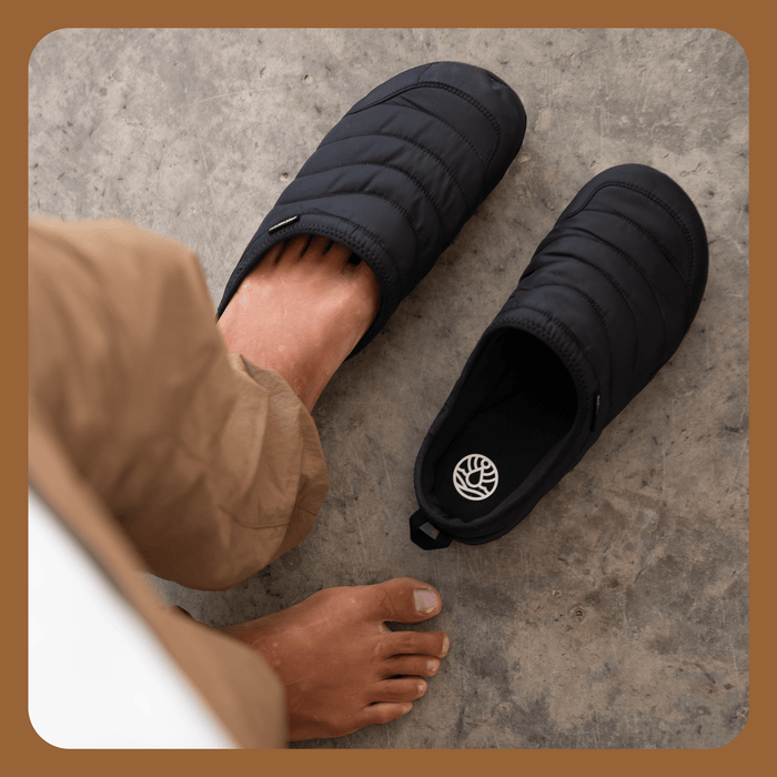 Freewaters Vista Cloud9 House Shoes Black