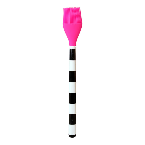 french bull B&W Stripe Silicone Brush Silicone Brush