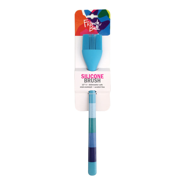 French Bull Blue Ocean Stripe Silicone Brush Silicone Brush