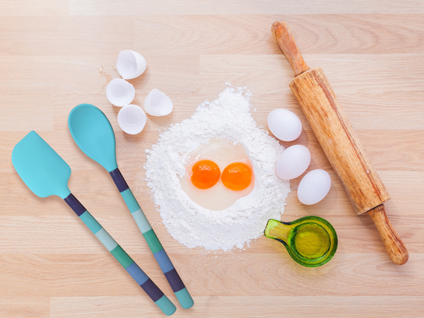 French Bull Blue Ocean Stripe Silicone Spatula Silicone Spatula