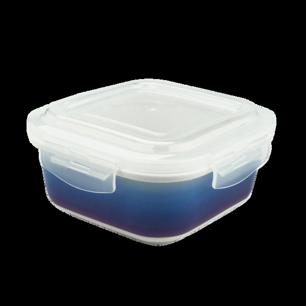 french bull Blue Ombré 9oz Porcelain Food Storage Container Discontinued