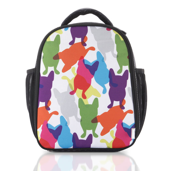 french bull CMYK Happy Frenchie Sling Lunch Bag Lunch Bag